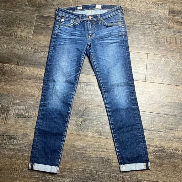 Adriano Goldschmied AG Skinny Blue Jeans Pants Denim ((size 26R)) - Picture 1 of 8